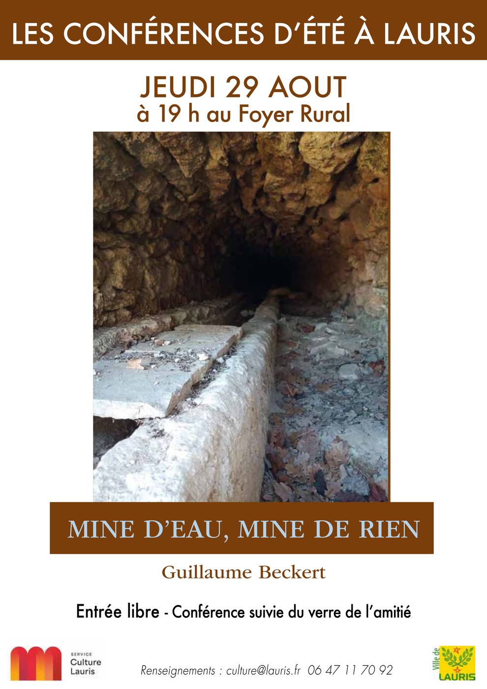 Mine d'eau, mine de rien